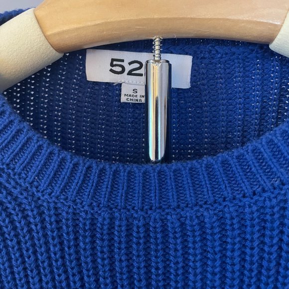 NWOT 525 Emma Pullover, Size Small, Blue Jeans Color - Picture 3 of 3